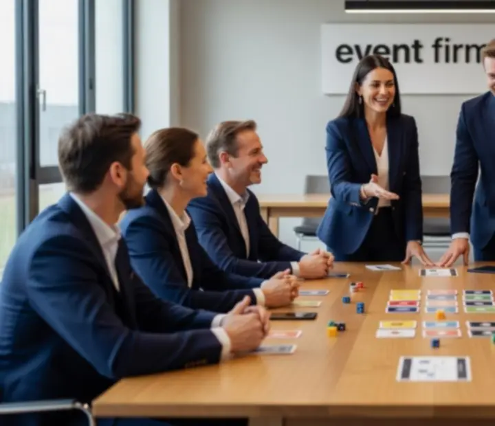 Profesjonalni animatorzy prowadzący event firmowy